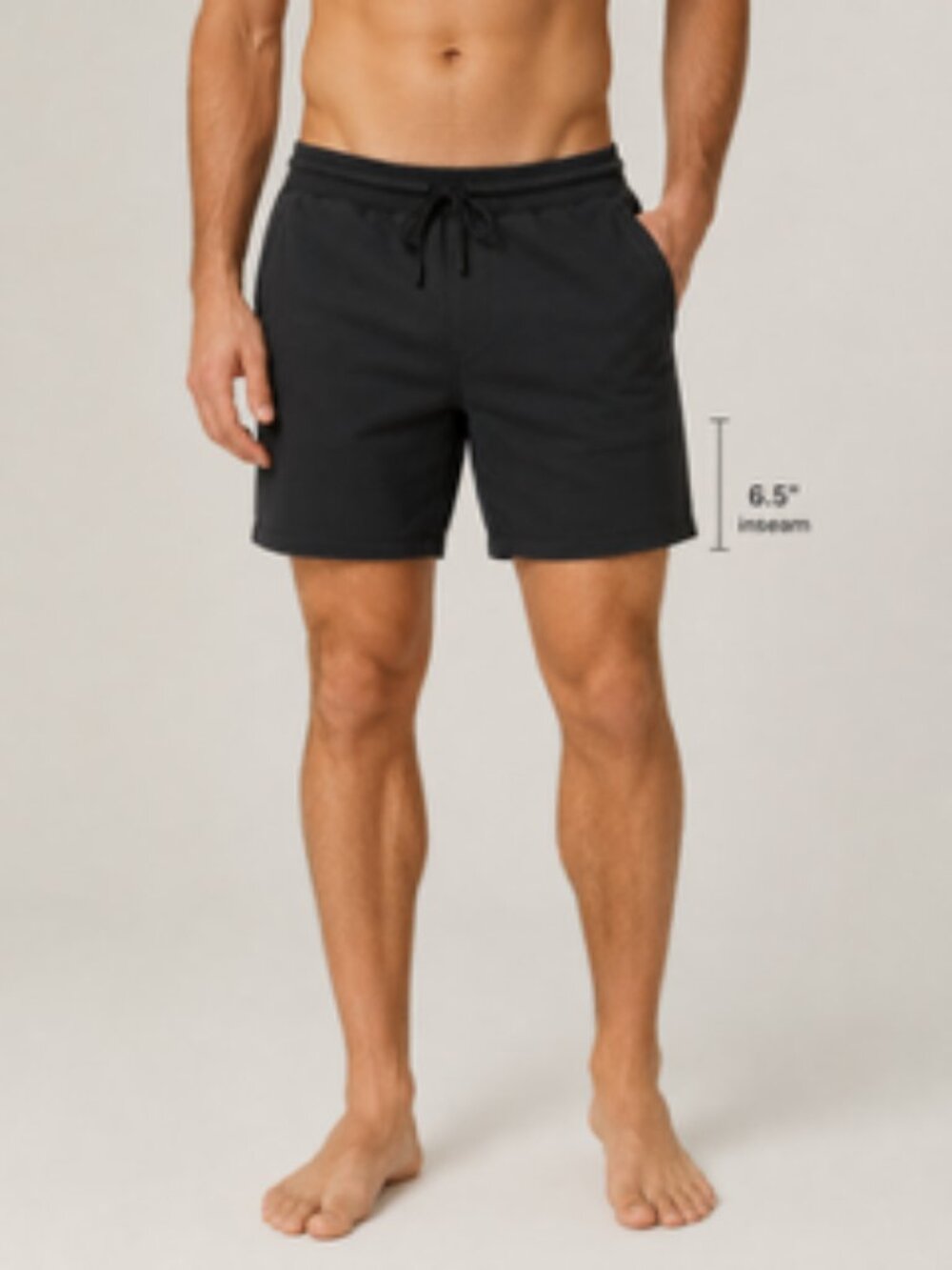 The Postgame Short by Fabletics Men size Medium Classic Black Activewear